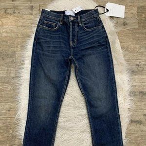 NWT Current/Elliott Sz 25 Stovepipe Midrise Jean
